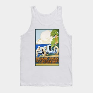 Vintage Antibes Grand Prix Poster 1929 Tank Top